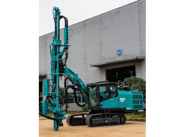 Instalatie de Foraj SUNWARD SWDH102A - Foraj in piatra (cariera) de vanzare